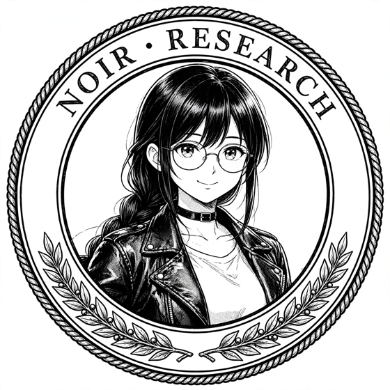 Seal Noa — logo resmi NOIR Research